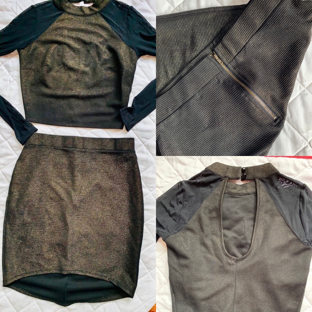Material Girl 2 piece night out dress - WORN ONCE